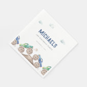 Serviette En Papier Anniversaire de Monster Truck Bash (Coin)