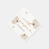 Serviette En Papier Anniversaire de notre petit Citrouille (Coin)