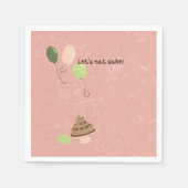 Serviette En Papier Anniversaire de Savannah (Devant)