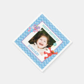 Serviette En Papier Anniversaire d'Elmo et d'Abby (Coin)