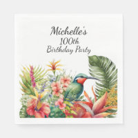 Anniversaire des 100 ans de la fleur tropicale et