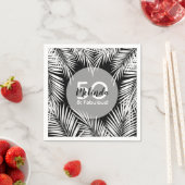 Serviette En Papier Anniversaire des palmiers (En situation)