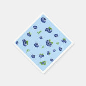 Serviette En Papier Anniversaire du bleuet (Coin)