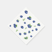 Serviette En Papier Anniversaire du bleuet (Coin)
