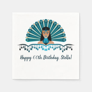Serviette En Papier Anniversaire du Carnaval des Caraïbes
