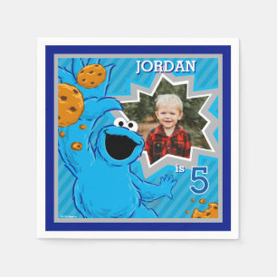Serviette En Papier Anniversaire du Cookie Monster