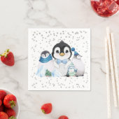 Serviette En Papier Anniversaire du Penguin de l'Onederland (En situation)