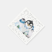 Serviette En Papier Anniversaire du Penguin de l'Onederland (Coin)