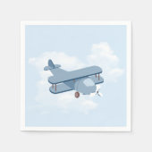 Serviette En Papier Anniversaire du pilote d'aéronef (Devant)