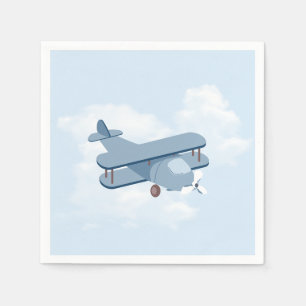 Serviette En Papier Anniversaire du pilote d'aéronef