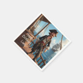 Serviette En Papier Anniversaire du Pirate (Coin)