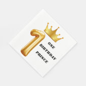 Serviette En Papier Anniversaire heureux (Coin)