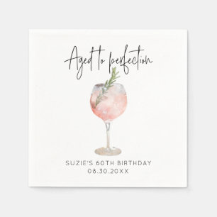 Serviette En Papier Anniversaire personnalisé à la perfection