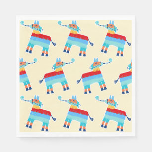 Serviette En Papier Anniversaire Pinata Party