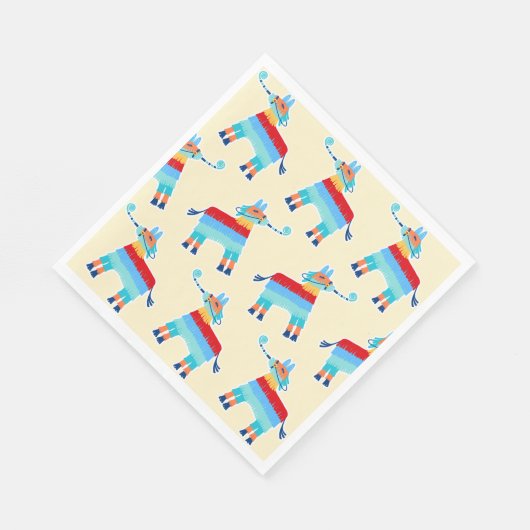 Serviette En Papier Anniversaire Pinata Party (Coin)