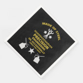 Serviette En Papier Anniversaire quadragénaire (Coin)