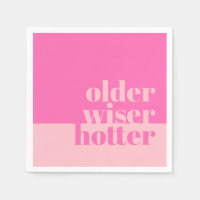 Anniversaire rose gras, plus vieux, plus sage, plu