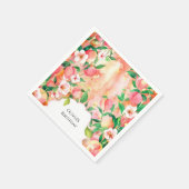 Serviette En Papier Anniversaire simple de la pêche au saumon (Coin)