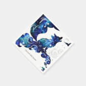 Serviette En Papier Anniversaire Whimsical Boho Wolf (Coin)