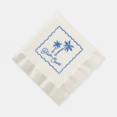 Serviette En Papier Anse Bleue (Coin)