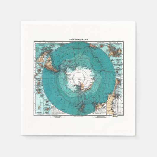 Serviette En Papier Antarctique (Devant)