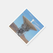 Serviette En Papier Antenne Apollo Deep Space Disc (Coin)