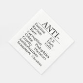 Serviette en papier anti- (Coin)