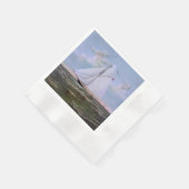 Serviette En Papier Antique voilier Slot Yacht Voilier Ocean (Coin)