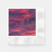 Serviette En Papier août rouge (Devant)