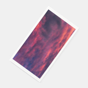 Serviette En Papier août rouge