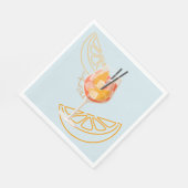 Serviette En Papier Aperol O'Clock (Coin)