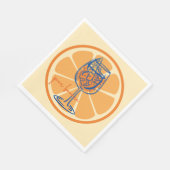 Serviette En Papier Aperol Par Faveur (Coin)