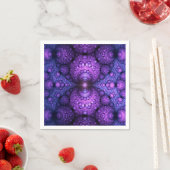 Serviette En Papier Apophyse fractale - Fusion d'atomes (En situation)