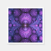 Serviette En Papier Apophyse fractale - Fusion d'atomes (Devant)