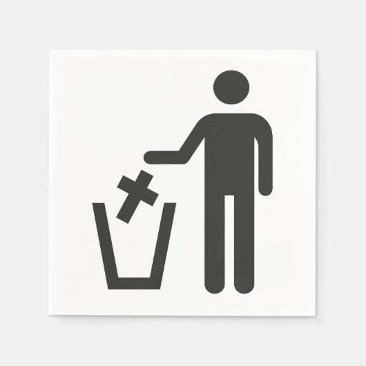 Serviette En Papier Apostasie (Devant)