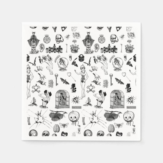 Serviette En Papier Apothécaire (Devant)