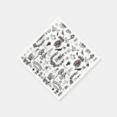 Serviette En Papier Apothécaire (Coin)