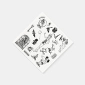Serviette En Papier Apothécaire (Coin)