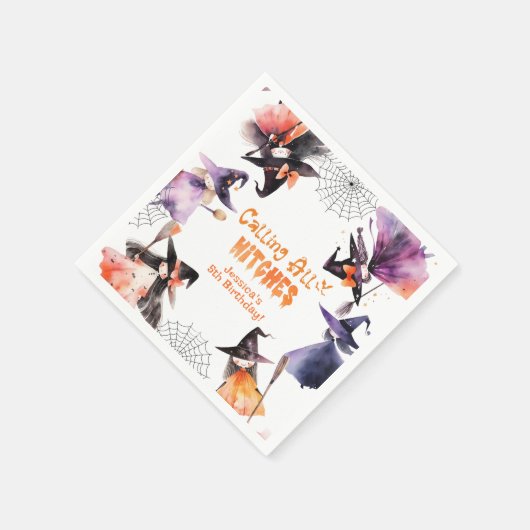 Serviette En Papier Appel à toutes les sorcières Halloween Costume fêt (Coin)