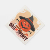 Serviette En Papier Appel de l'Esprit d'Halloween (Coin)