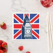 Serviette En Papier Appel de Londres (En situation)