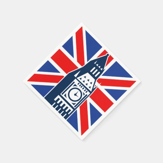 Serviette En Papier Appel de Londres (Coin)