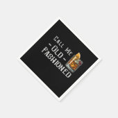 Serviette En Papier Appelez-moi vieux mode (Coin)