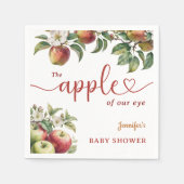 Serviette En Papier Apple Baby shower Automne Genre papier neutre Napk (Devant)