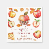 Serviette En Papier Apple Baby shower Genre papier neutre Napkin (Devant)