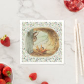Serviette En Papier Apple Dappley Rabbit (En situation)