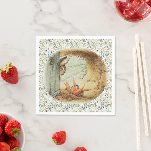 Serviette En Papier Apple Dappley Rabbit (En situation)