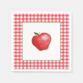 Serviette En Papier Apple Party Napkin (Devant)