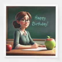 Apple pour l'anniversaire de l'enseignant