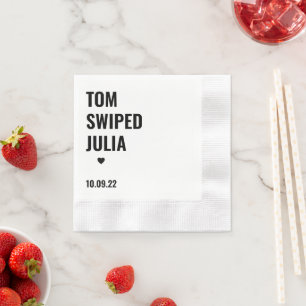 Serviette En Papier application de datation droit pivoter mariage mini